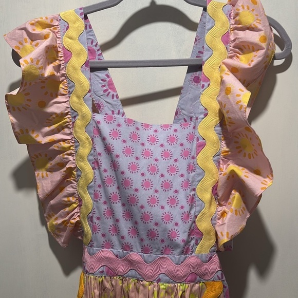 CELIAB eirene midi ruffle dress - Picture 5 of 11